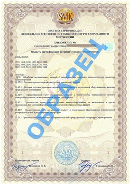Приложение 1 Всеволожск Сертификат ГОСТ РВ 0015-002